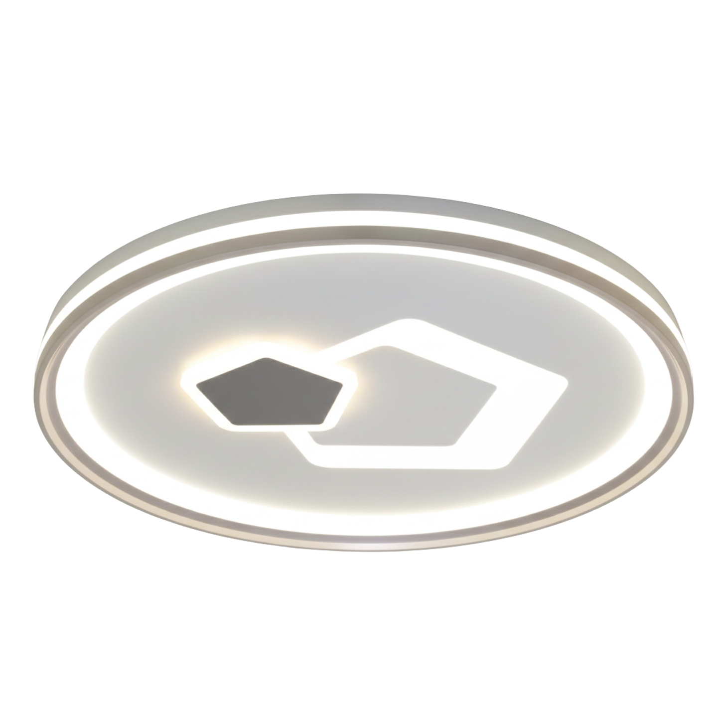 ROUND AURA LED Ceiling Light - Modern Square Ceiling Light with 3 Colour CCT