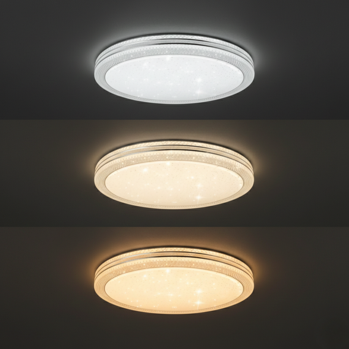 SKY DISK LED Ceiling Light - Minimal Round Ceiling Light with 3 Colour CCT