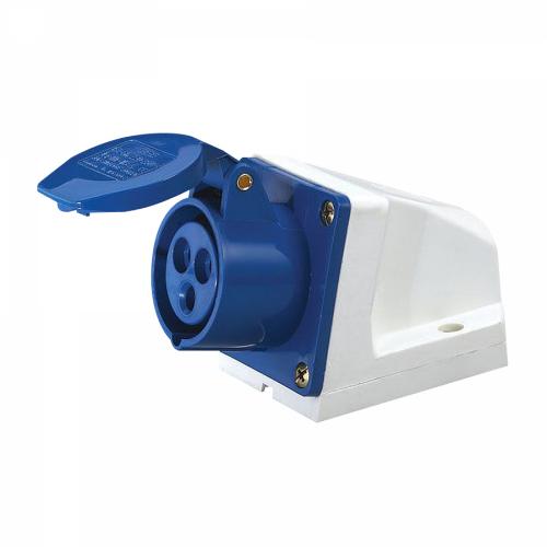 16 Amp 2 Pole and Earth Wall Socket – Secure Industrial Power Outlet