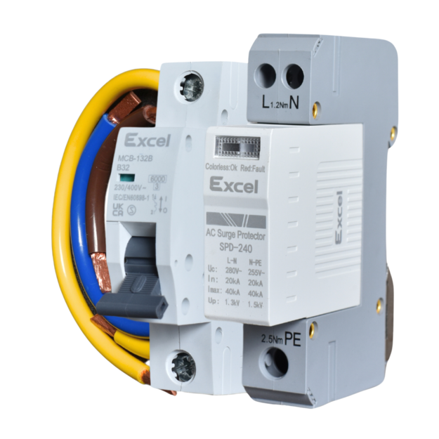 SPD 2 Pole 40kA Kit – Reliable Surge Protection for Electrical Systems