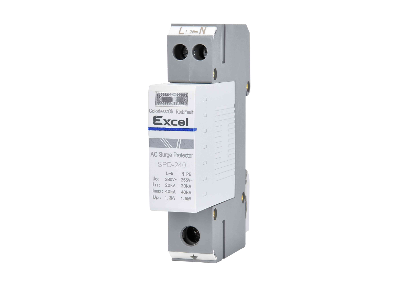 SPD 2 Pole 40kA Surge Protection Device – High Capacity Electrical Safety