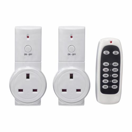 Status Remote Control 2 Socket Kit – Wireless Power Control