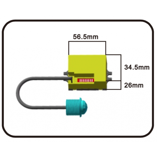 Mini removable PIR infrared motion sensor switch