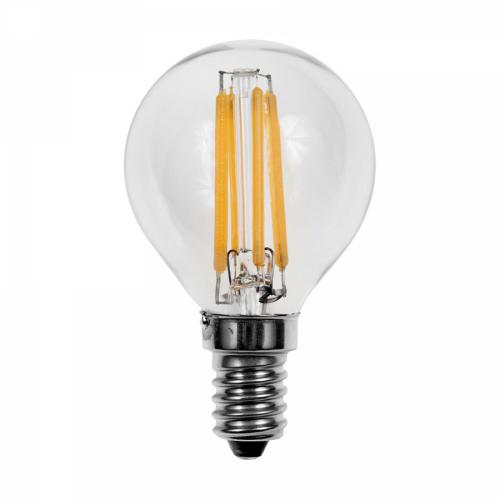 4W LED Filament SES Warm White Golf Bulb – Efficient Vintage Glow