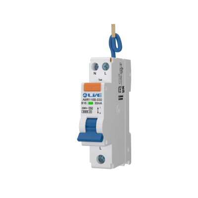 Double pole RCBO for consumer unit protection