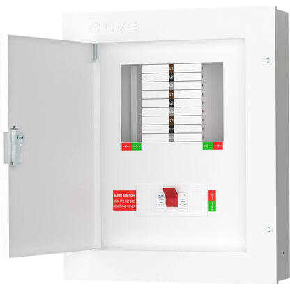 Live TPN06-250 6 Way Distribution Board – 3 Phase TP&N 250A Power Panel