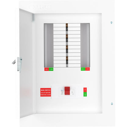 Live TPN08-250 8 Way Distribution Board – 3 Phase TP&N 250A Power Panel
