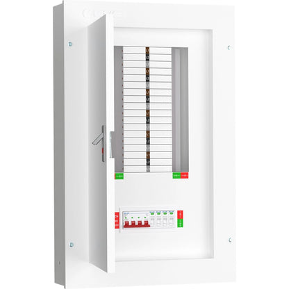 Live TPN12-125S 12 Way Distribution Board with SPD – 3 Phase TP&N 125A