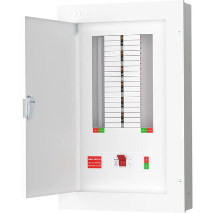 Live TPN12-250 12 Way Distribution Board – 3 Phase TP&N 250A Power Panel