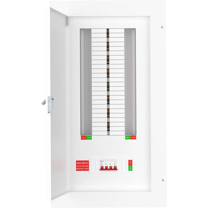 Live TPN16-125 16 Way Distribution Board – 3 Phase TP&N 125A Incomer