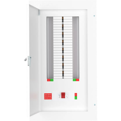 Live TPN16-250 16 Way Three Phase TP&N 250A Distribution Board