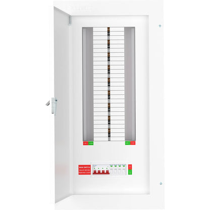 Live TPN18-125S 18 Way TP&N 125A Distribution Board with SPD