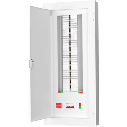 Live TPN24-125 24 Way TP&N 125A Three Phase Distribution Board