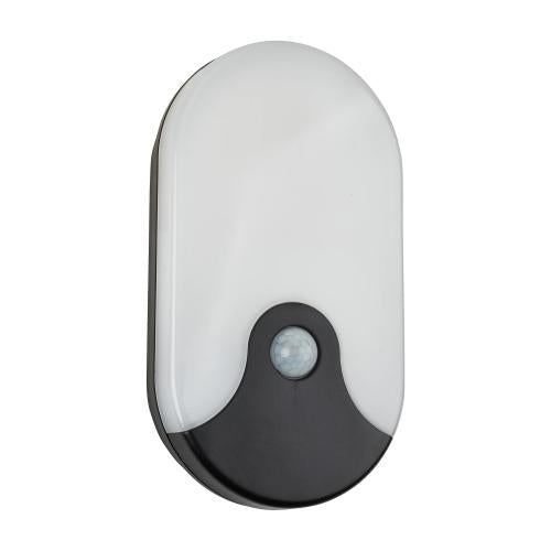 Turus 15W Oval Bulkhead with PIR – Intelligent Security Lighting with Selectable Colour Temperatures