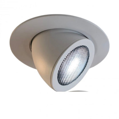 38W LED Tilt Recessed Ceiling Light – Adjustable CCT Indoor Retail Display Downlight with Angled Beam & Switchable Color Temperature