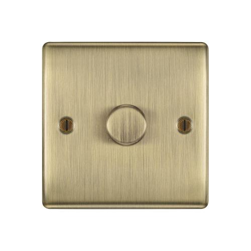 1 Gang 2 Way Dimmer Switch Antique Brass – Smooth Lighting Control