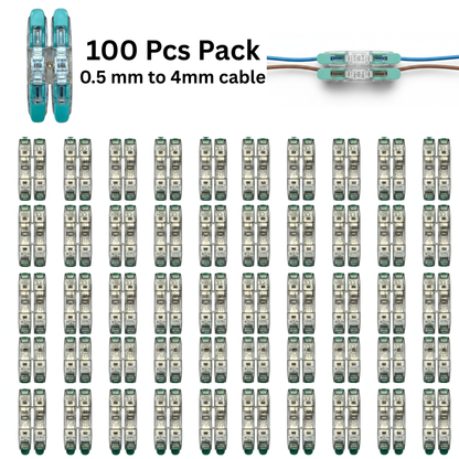 SSM ELECTRIC Double Side Quick Terminal Block Connector 0.5-4mm - 2 Way