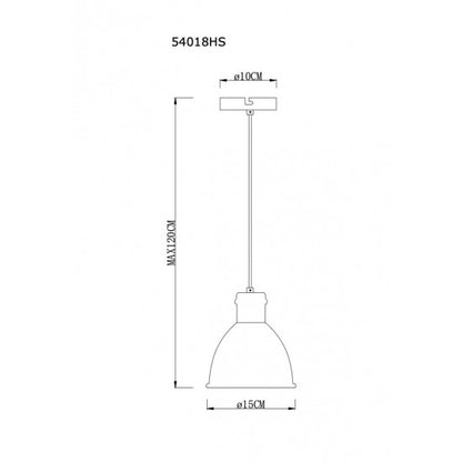 Decorative Ceiling Smoked Glass Globe Round Pendant Light