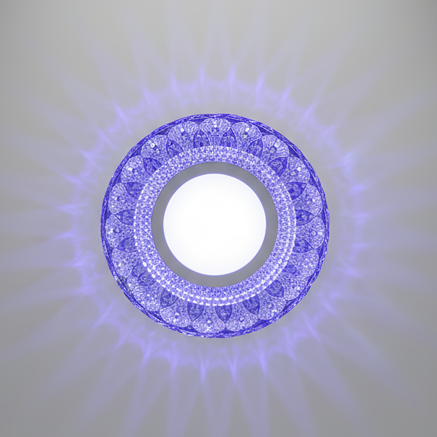 Spot Lights LED - Royal Crystal Cool White Spotlight with Blue Edge
