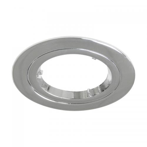 Chrome Diecast GU10 Fixed Downlight – Polished Ceiling Spot