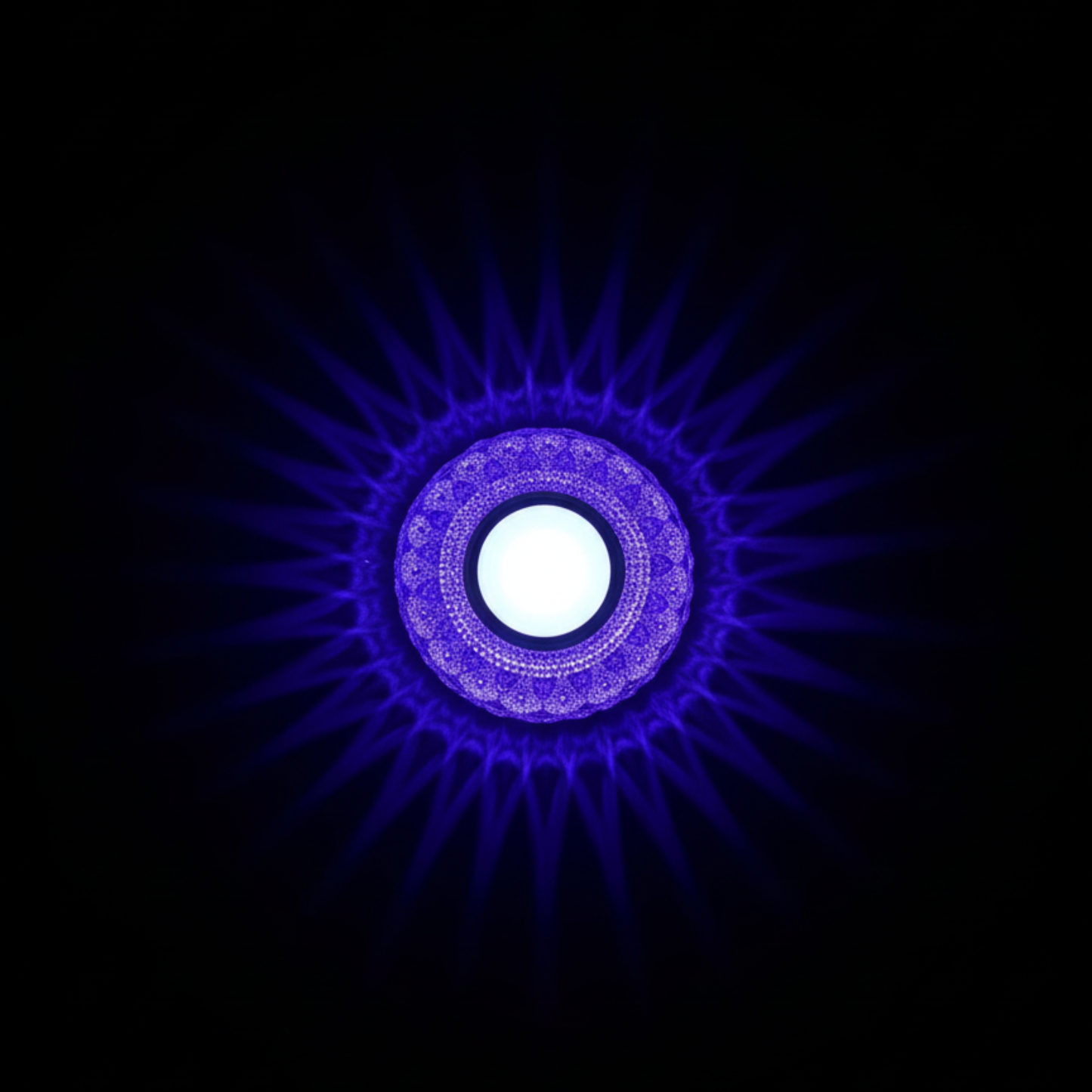 Spot Lights LED - Royal Crystal Cool White Spotlight with Blue Edge