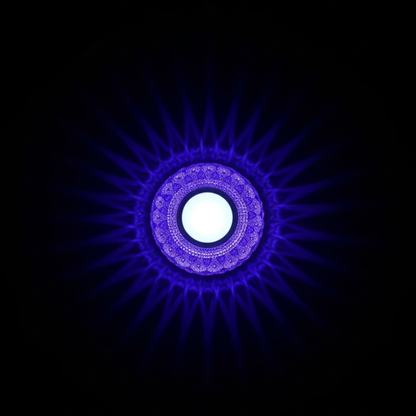 Spot Lights LED - Royal Crystal Cool White Spotlight with Blue Edge