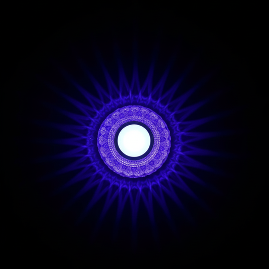 Spot Lights LED - Royal Crystal Cool White Spotlight with Blue Edge
