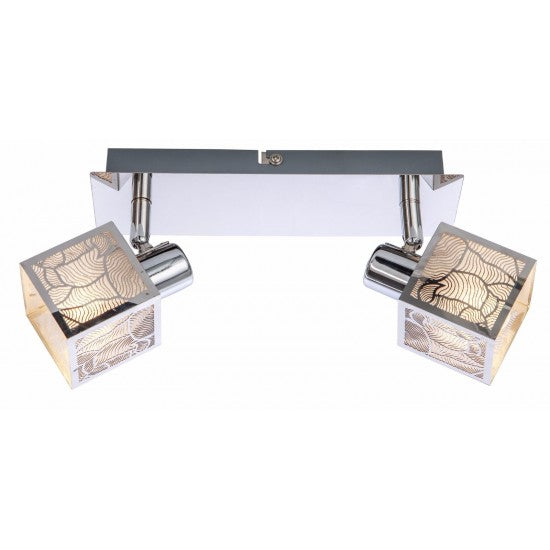 Enthral Series Chrome G9 LED Ceiling Spotlight Light Fitting (1–4 Way)