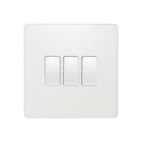Evolve 3 Gang 2 Way Switch Pearl – Premium Style & Versatile Control