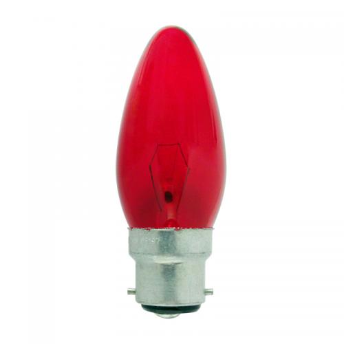 40W BC Fireglow Candle Bulb – Warm Decorative Flame Effect Lighting