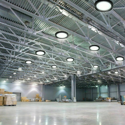 LED High Bay Light UFO Style IP65 Outdoor Commercial Warehouse Disc Light 150W