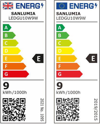 SSM ELECTRIC GU10 LED Bulbs 5W Cool White 6400K - Pack of 10