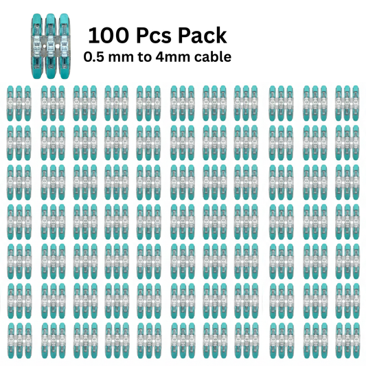 SSM ELECTRIC Double Side Quick Terminal Block Connector 0.5–4mm² – 3 Way