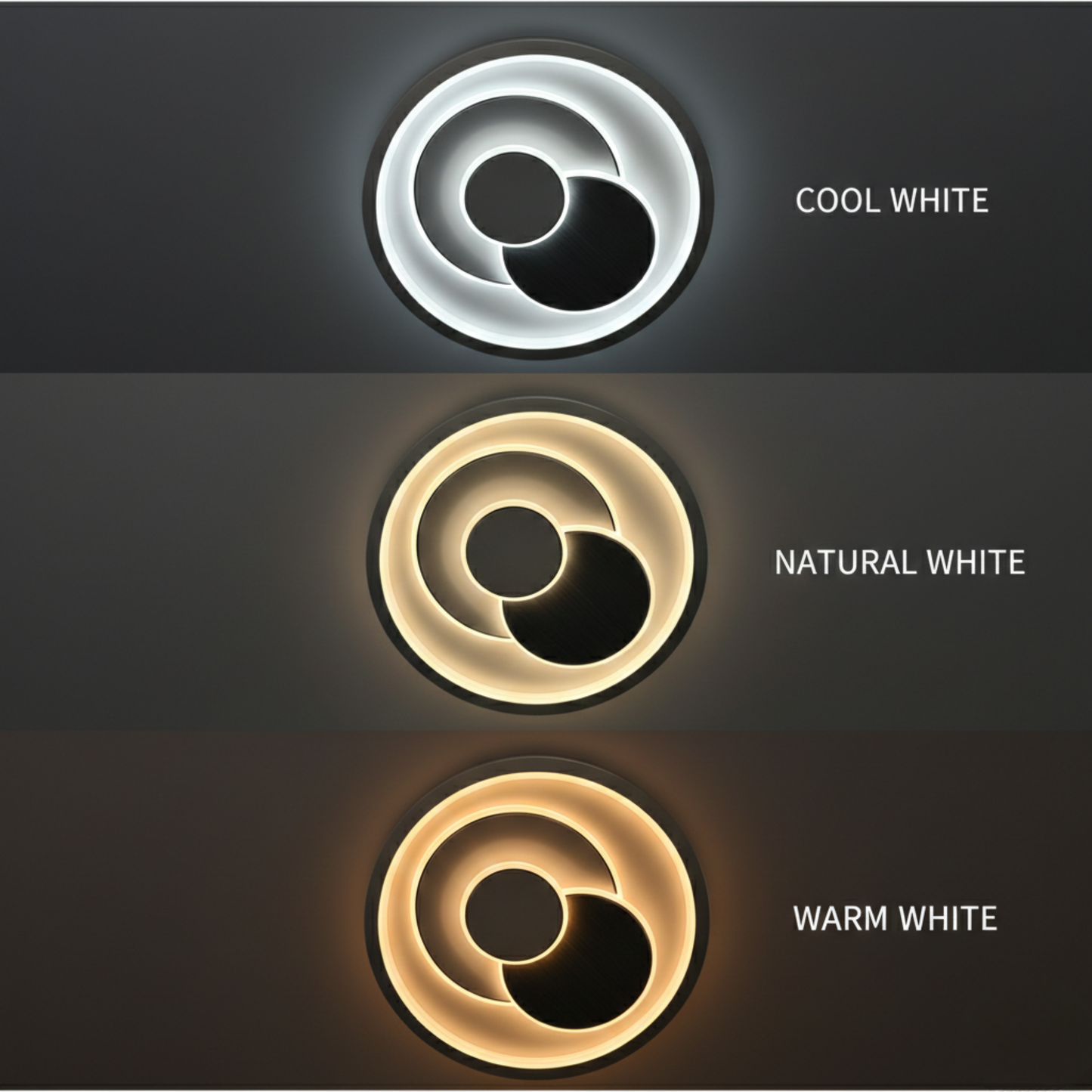 Orbit Modern LED Ceiling Light - 3 Colour CCT