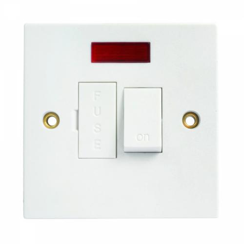 13A Switched Fused Spur with Neon – Secure & Controlled Power Connection