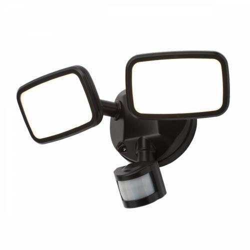 Lynn 20W LED Twin Floodlight with PIR – Intelligent Security Lighting